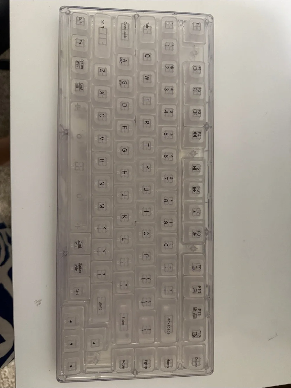 Clear Silicone Keyboard Protector Cover for Laptop and Desktop Keyboards
